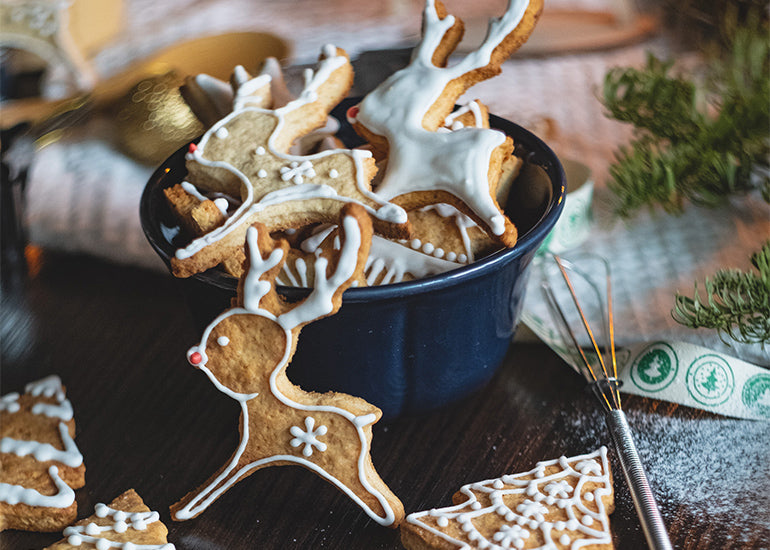 3 recetas de galletas navideñas para perros