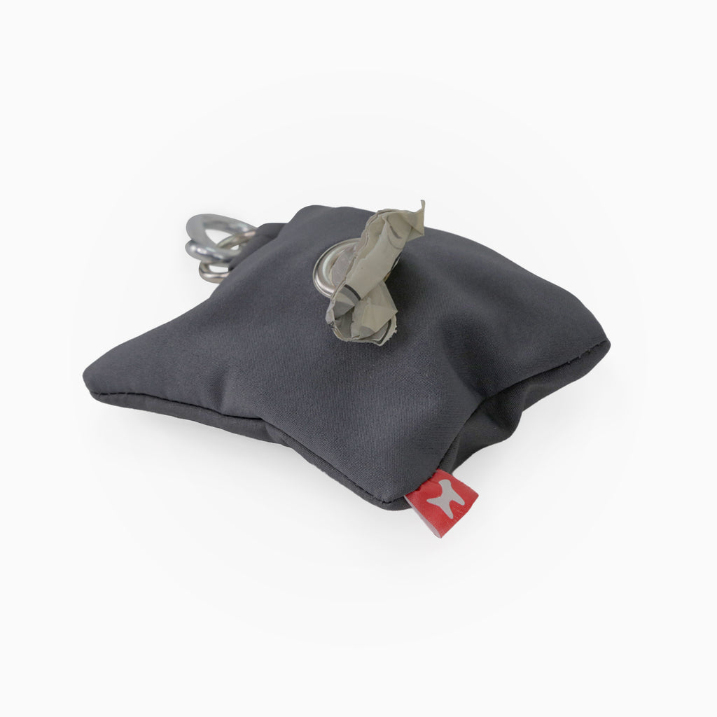 Accesorios para Perros - Contenedores de Bolsas Impermeable - Color Gris - Lateral